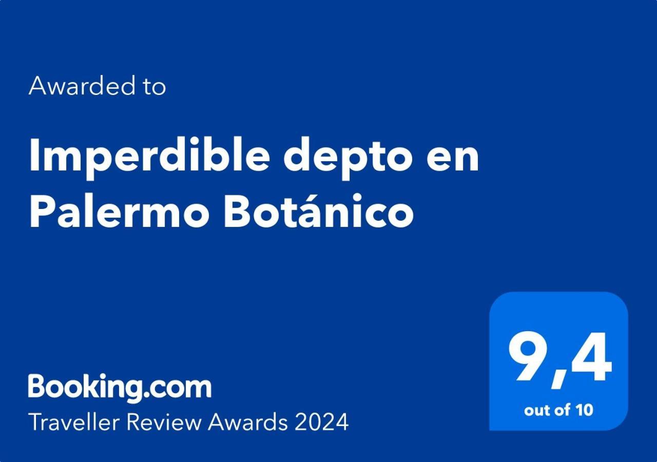Apartamento Imperdible En Palermo Botanico La Rural Seguridad 24Hs Ciudad Autónoma de Ciudad Autónoma de Buenos Aires Exterior foto
